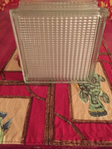 Pittsburgh Decora Glass Tile Block 8&#034;X 8&#034;x 3&#034; Use For Decor Or Home Projects