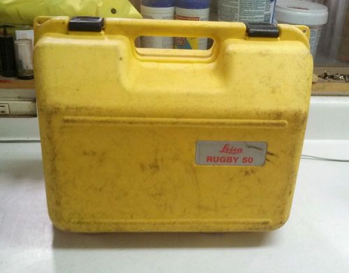 LEICA GEOSYSTEMS RUGBY 50 CARRING CASE LASER LEVEL RUGBY 55