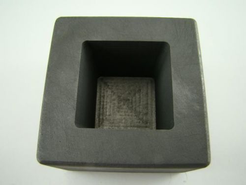 10 oz Gold 6 oz Silver Bar High Denisty Graphite Tall Cube Mold Loaf Copper (B85