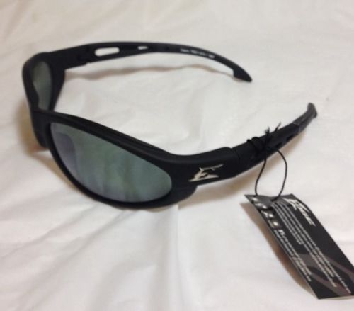 Edge Eyewear TSM21-G15-7 Dakura Polarized Safety Glasses  Black with G-15 Silver
