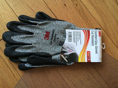 NEW 3M Comfort Grip Glove Cut Resistant Gloves L(size 9) Construction/Electrical