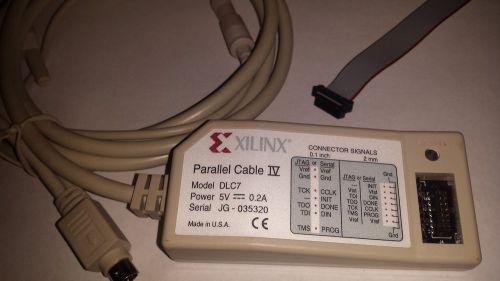 Xilinx - parallel cable iv dlc7 for sale