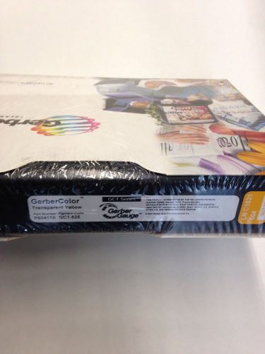 Gerber Color Thermal Transfer Foil Transparent Yellow 50 Yard New Package