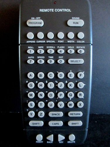 Adaptive micro systems 63407203 alpha remote for 200 300 400 4000 7000 led signs for sale