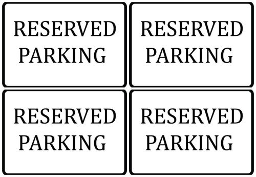 Private / Reserved Parking Black &amp; White Posted Sign Wall Pull Sign Private s96