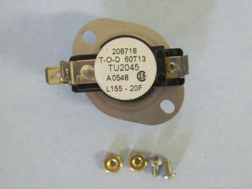Cissell thermostat 155 degree part# tu2045h for sale