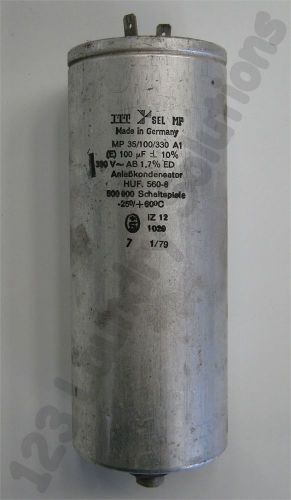 Wascomat Front Load Washer Capacitor 100 MF 330V