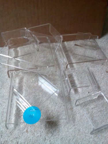Acrylic display riser set blemished assorted sizes 10 pcs lot 10 for sale