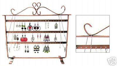 EARRING DISPLAY JEWELRY WIRE RACK STAND HOLDER new L@@K