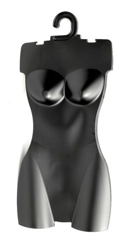 20 reg+10 plus full size black female plastic mannequin body dress form hanger for sale