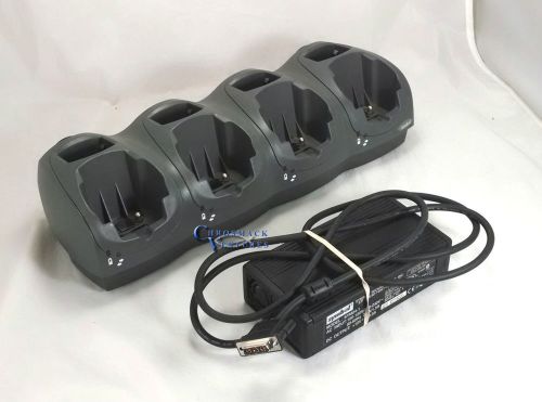 Symbol 4-Slot Charging Cradle with 12V 9A Power Supply with Cable CRD7500-40R0