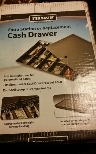 Black STEELMASTER 1060 Touch-Button Replacement Cash Tray