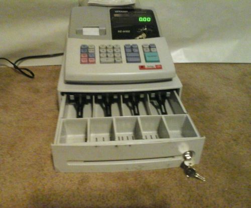 XE-A102 SHARP ELECTRONIC CASH REGISTER MACHINE  &#034; PARTS ONLY &#034;