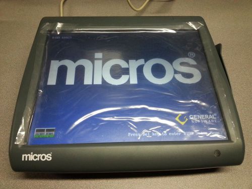 Micros ws5  pos terminal w/ windows! - res, 3700, symphony, 9700 - warranty for sale