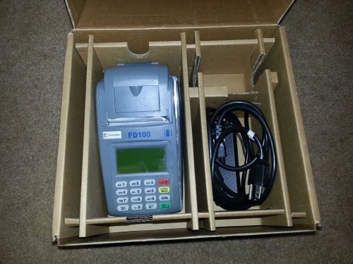 First data fd100 credit card terminal for sale