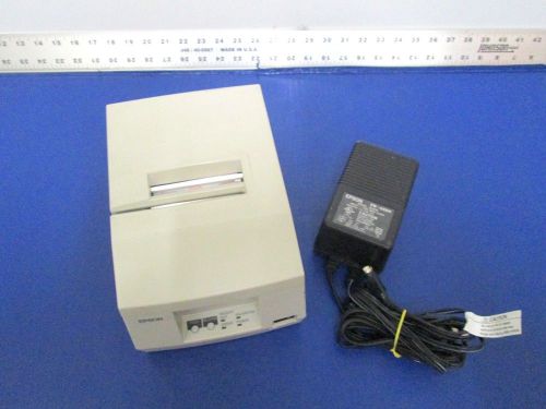 Epson tm-u325d m133a serial receipt &amp; validation printer w/ power supply for sale