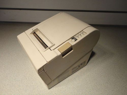 Epson m129b tm-t88iip receipt printer pos tested working white for sale