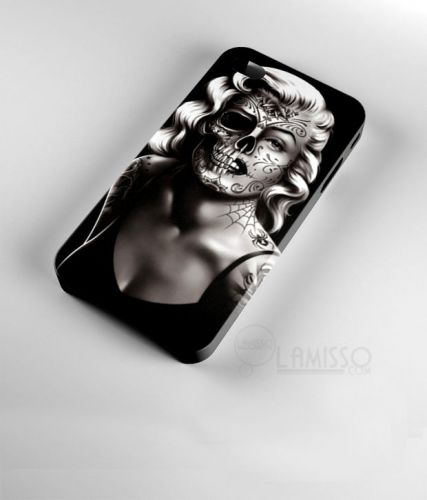 New Design Marilyn Monroe The Day Of The Dead 3D iPhone Case Cover
