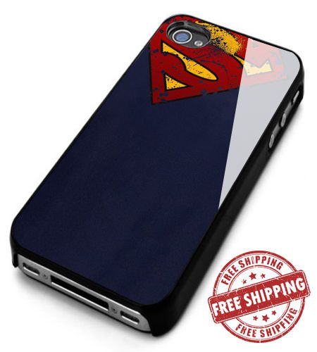 S Superman Logo Cartoon Comics Movie Logo iPhone 5c 5s 5 4 4s 6 6plus Case