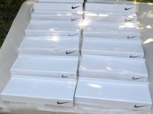 lot of 12 NEW Authentic Nike SWOOSH Plastic Shoe Shelf for wall Display