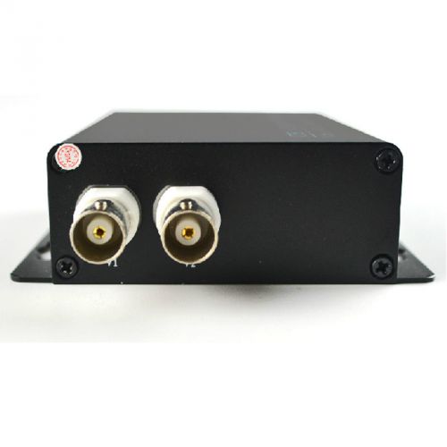 Premium 2ch Video fiber media converter for surveillance system,1Pair