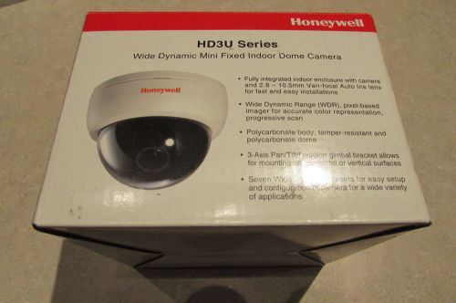 Honeywell DH3U Wide Dynamic Mini Fixed Indoor CCTV Color Dome Camera