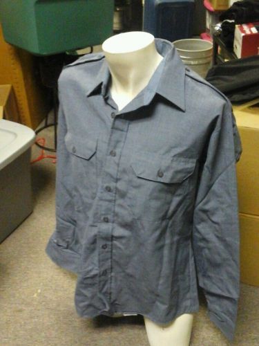 NAVY Duty Plus by Elbeco Premium Uniform Shirt Police,Fire,EMS size 16 / 36 $