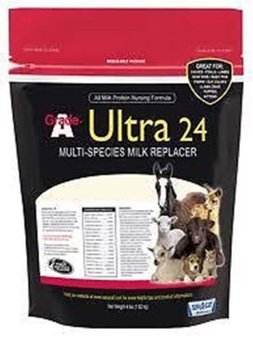 Grade a ultra 24 milk replacer sav-a calf 8# vitamins for sale