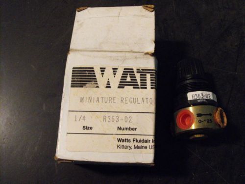 Watts Miniature Pressure Regulator, R363-02