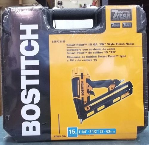 Bostitch Smart Point 15 GA &#034;FN&#034; Style Finish Nailer