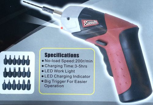 Esb csc9 deluxe w/led work light 4.8v cordless screw gun driver 200 rpm for sale