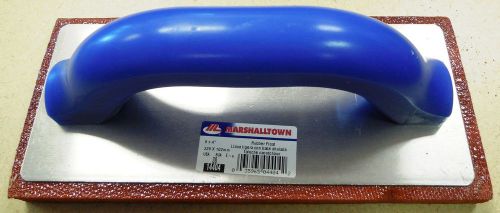 MARSHALLTOWN 14404 38 9 X 4&#034; Rubber Float w/ Fine Pad, BRAND NEW