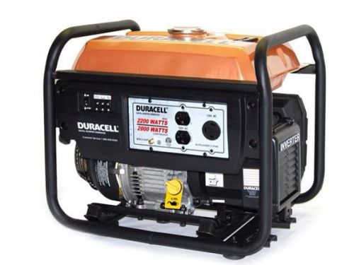 Duracell ds20r1i 2,000 watt 4 hp 135cc gas powered portable inverter generator for sale