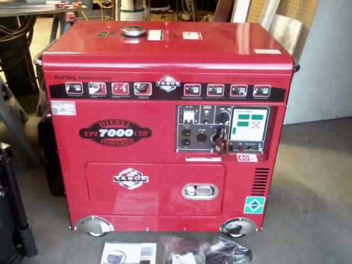 Tahoe tpi 7000 diesel generator new for sale
