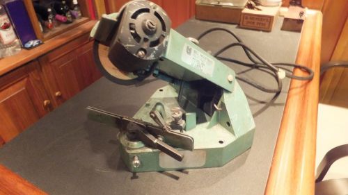 Nielsen chain saw sharpener grinder model 50 bell industries with wheels for sale