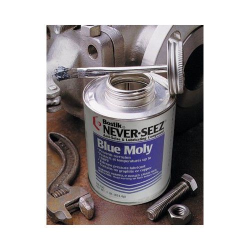 Never-Seez Blue Moly Compounds - 16 oz 1lb bt c blue molylubricant