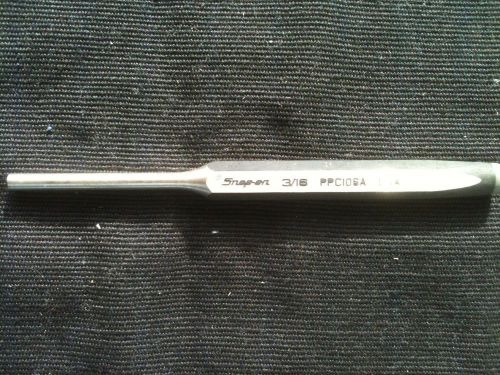 Snap-on ppc106a punch, pin, 3/16&#034; point, 5 1/4&#034; made in usa for sale