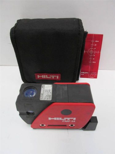 Hilti pmp 34 laser self leveling level pmp34 auto measuring w/ extras and case for sale