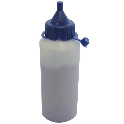 New blue chalk 4oz bottle reusable refill chalk line builders brick lines powder for sale