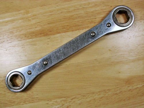 Snap-on metric 17 x 19  six point ratchet wrench for sale