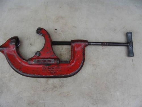 Ridgid #6 pipe cutter 4-6 inch works fine for sale