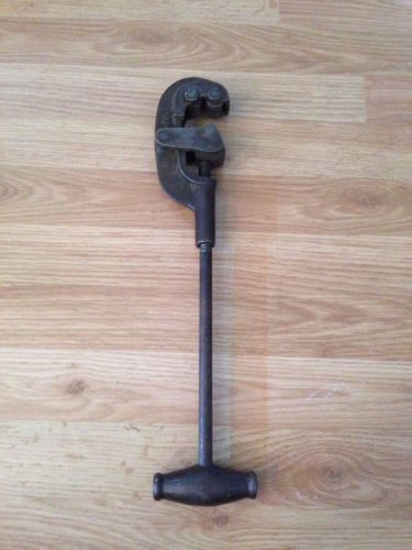 Saunders Old Pipe Cutter Plumbing Iron or Copper Pipe By Reem MFG CO. USA NO. 1