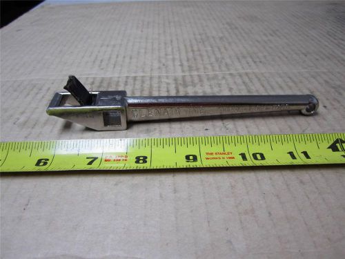 US MADE GLENAIR INC. STRAP WRENCH HANDLE WITH 3/8&#034; FEMALE DRIVE AVIATION TOOL