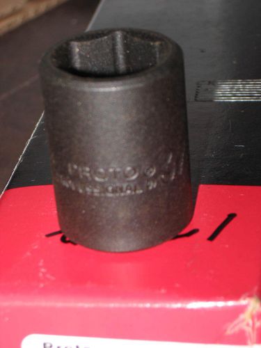 Stanley proto j7424h 6 point 1/2&#034; drive impact socket, 3/4&#034; new for sale