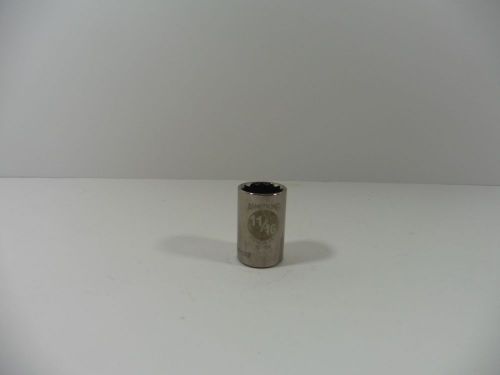 Armstrong Tools, 12-122, 1/2&#034; Drive 12 Point Standard Socket 11/16&#034;