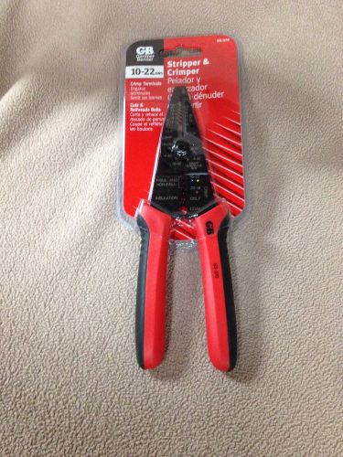 GB Gardner Bender 10-22 AWG Stripper &amp; Crimper GS-370