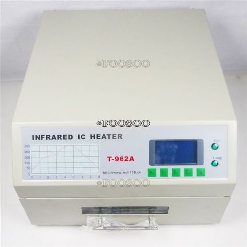 1500 W Reflow Solder T-962A 300X320 Mm Infrared IC Heater Oven Machine ukgc