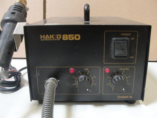 Hakko 850 SMD Rework Station Hot Air Blower 120V 280W 60Hz