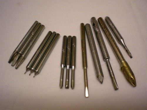 14 Tips American Beauty &amp; Paragon Soldering Iron Tips Assortment, Made in USA