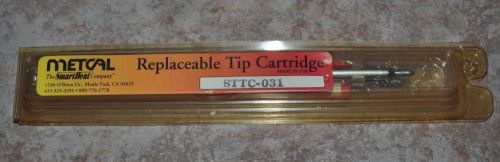 Metcal STA-TEMP Soldering System Replaceable Tip Cartridge Solder Iron STTC-031